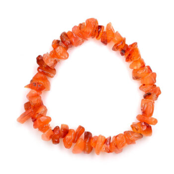 Carnelian Chip Bracelet