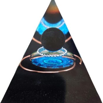 Orgonite Obsidian Pyramid