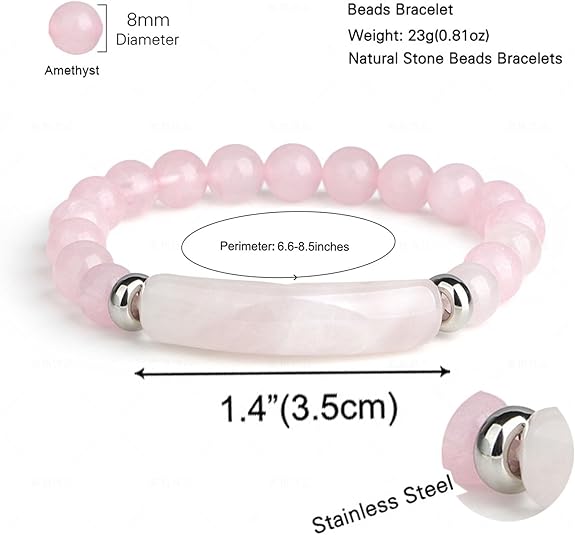 Rose Quartz Bracelet - Image 3