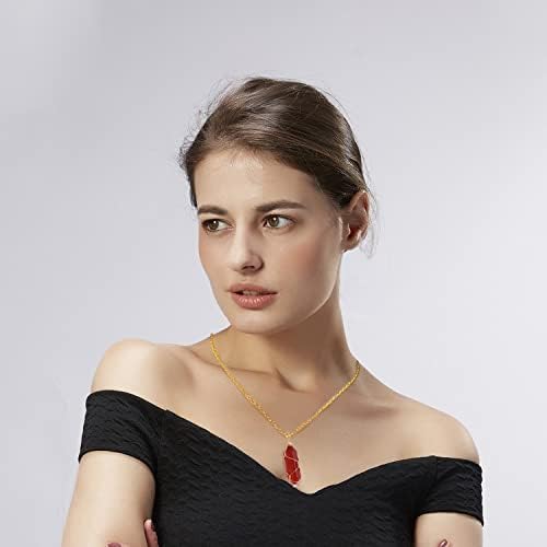 Carnelian Pendant Necklace - Image 6